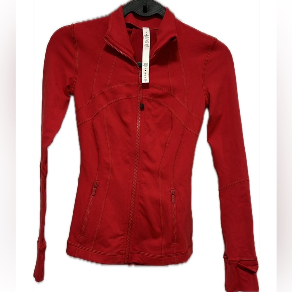 Lululemon Red Jacket Size 0
